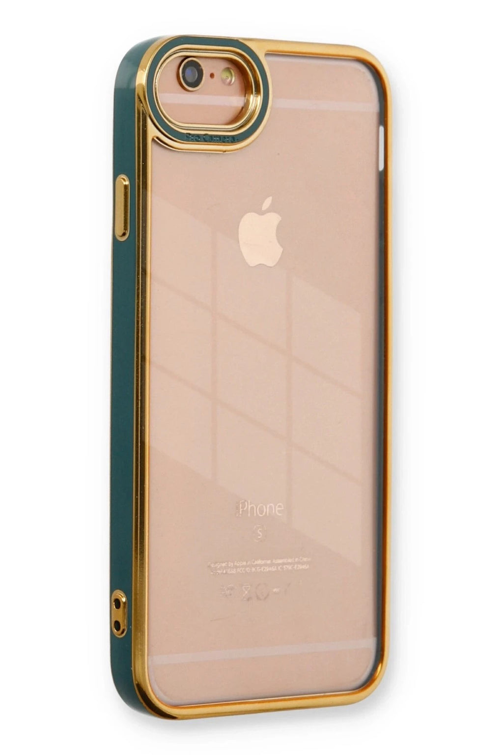 Mey İthalat® iPhone 6 Kılıf Liva Lens Silikon - Yeşil