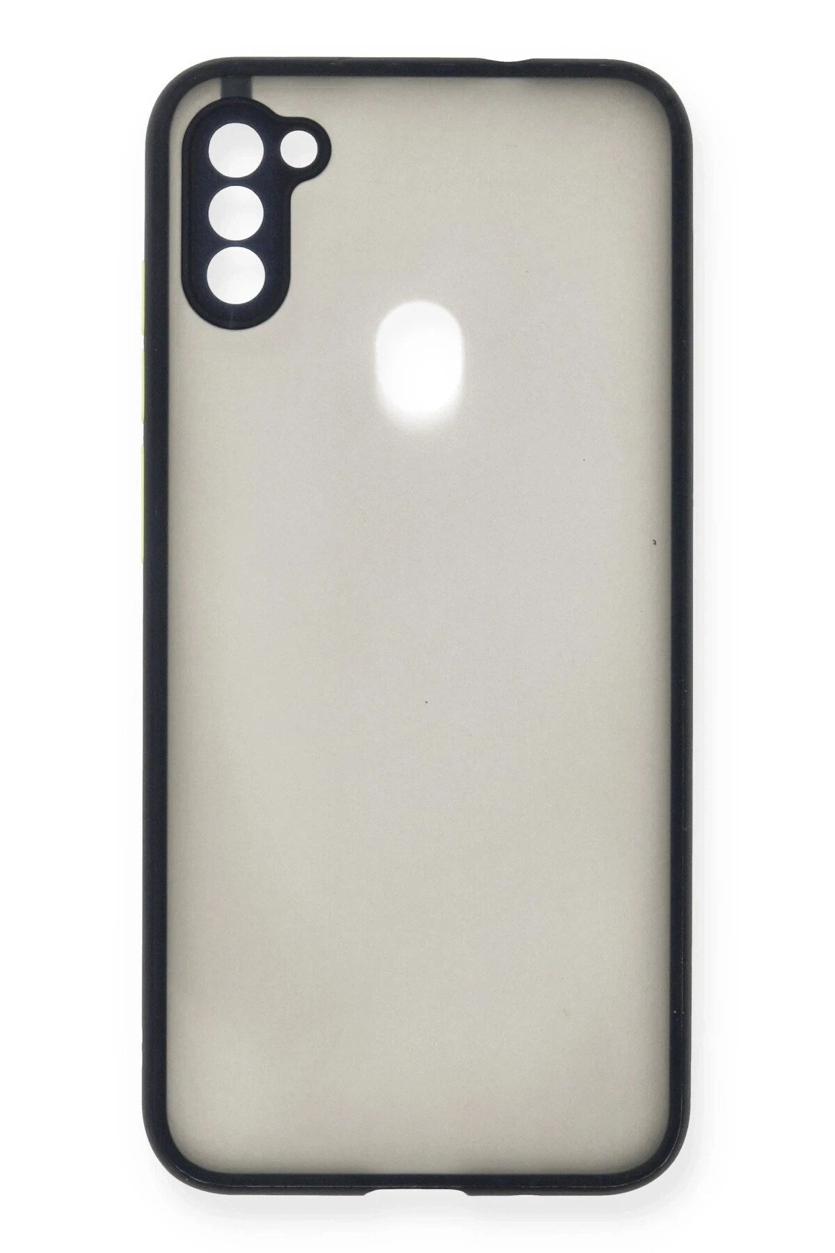 Mey İthalat® Samsung Galaxy A11 Kılıf Montreal Silikon Kapak - Lacivert