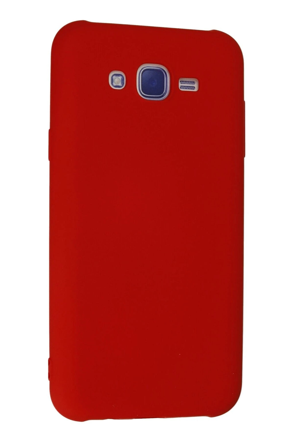 Mey İthalat® Samsung Galaxy J7 Kılıf Nano içi Kadife Silikon - Kırmızı