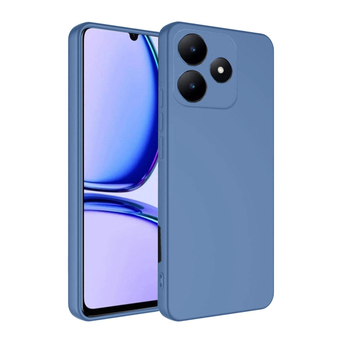 Mey İthalat® Realme C61 Kılıf First Silikon - Mavi