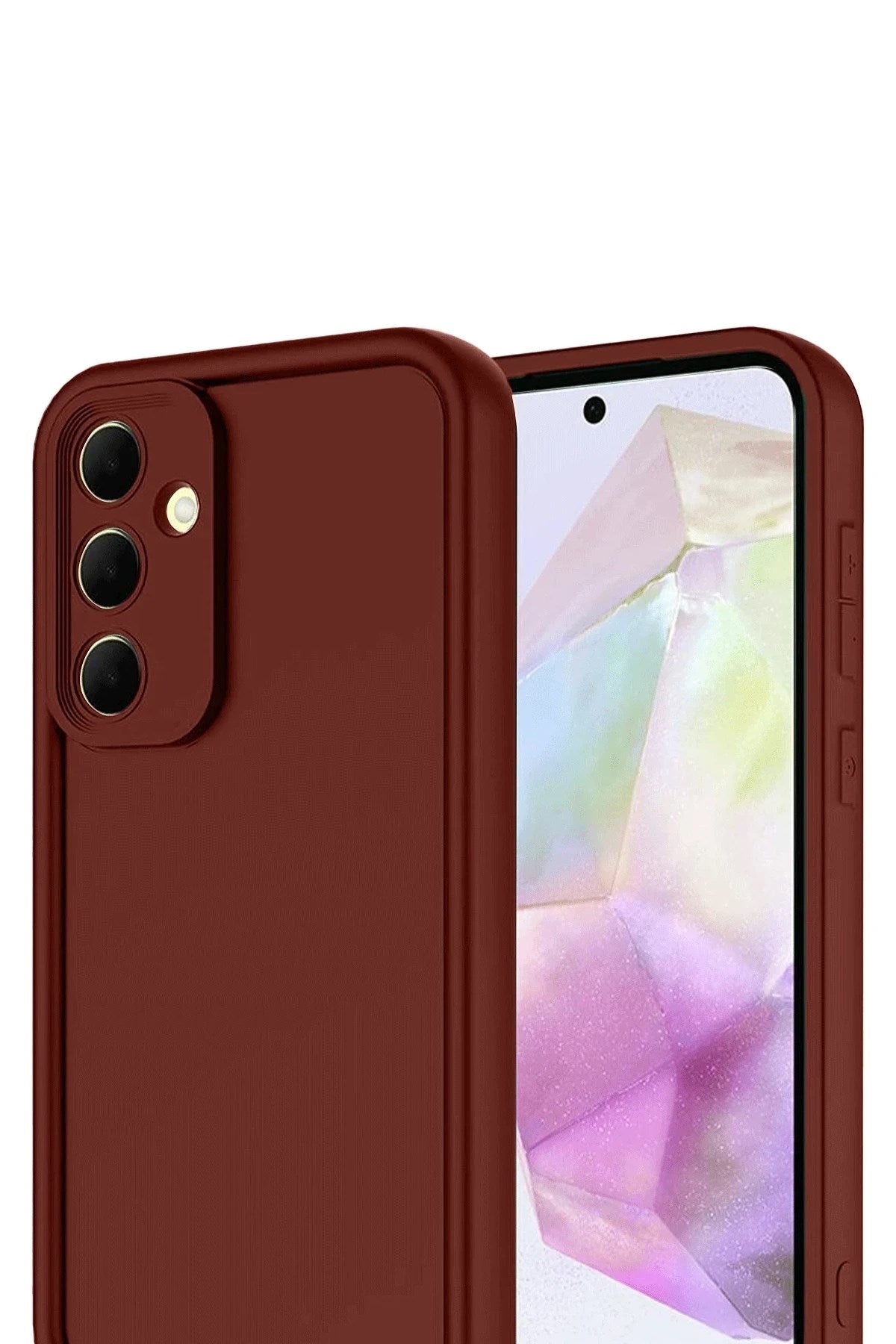 Mey İthalat® Samsung Galaxy A17 5G Viera Silikon - Bordo
