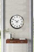 Krom Elegance 40 Cm Metal Standart Duvar Saati
