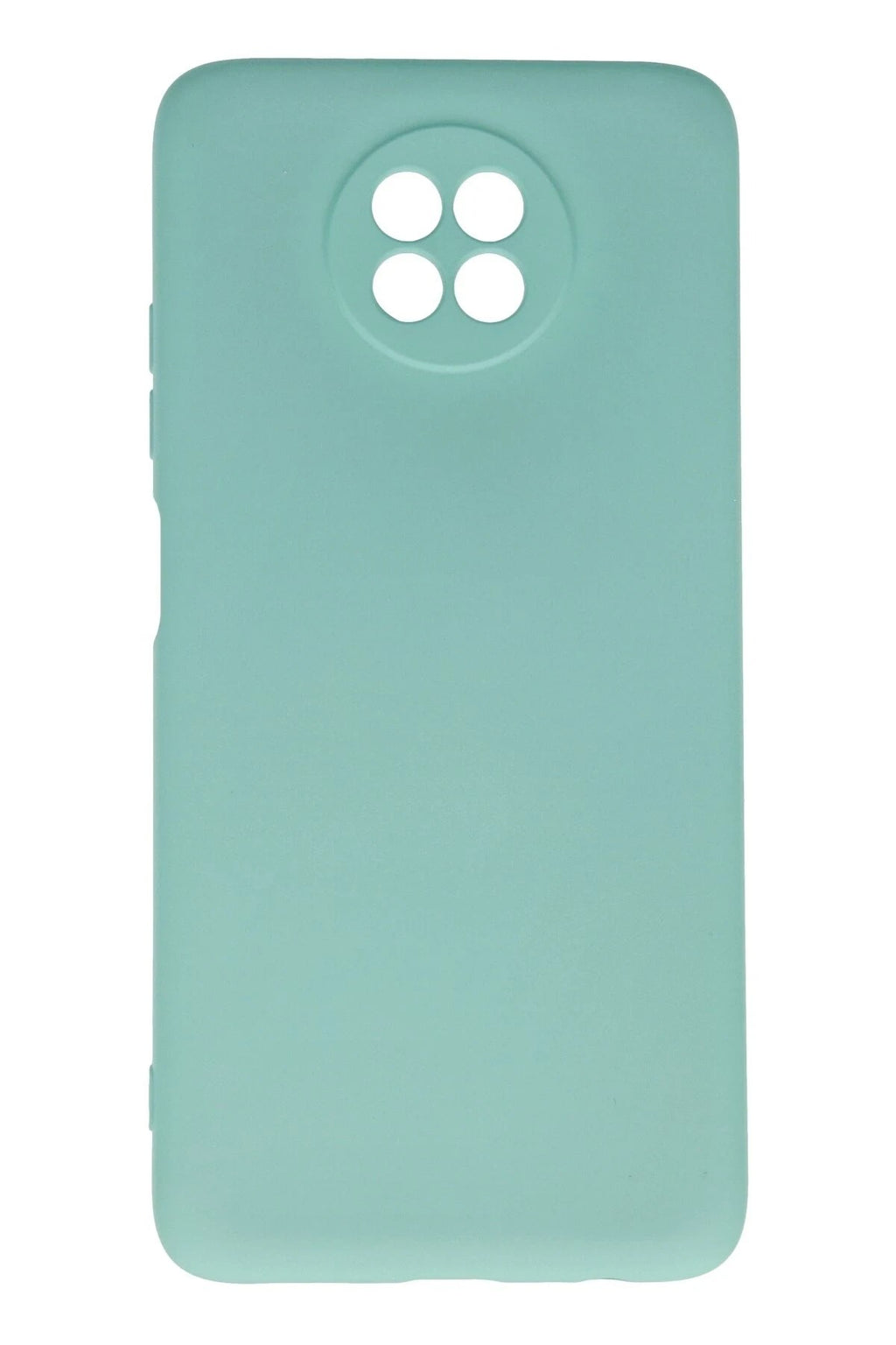 Mey İthalat® Redmi Note 9 5G Kılıf Nano içi Kadife Silikon - Turkuaz