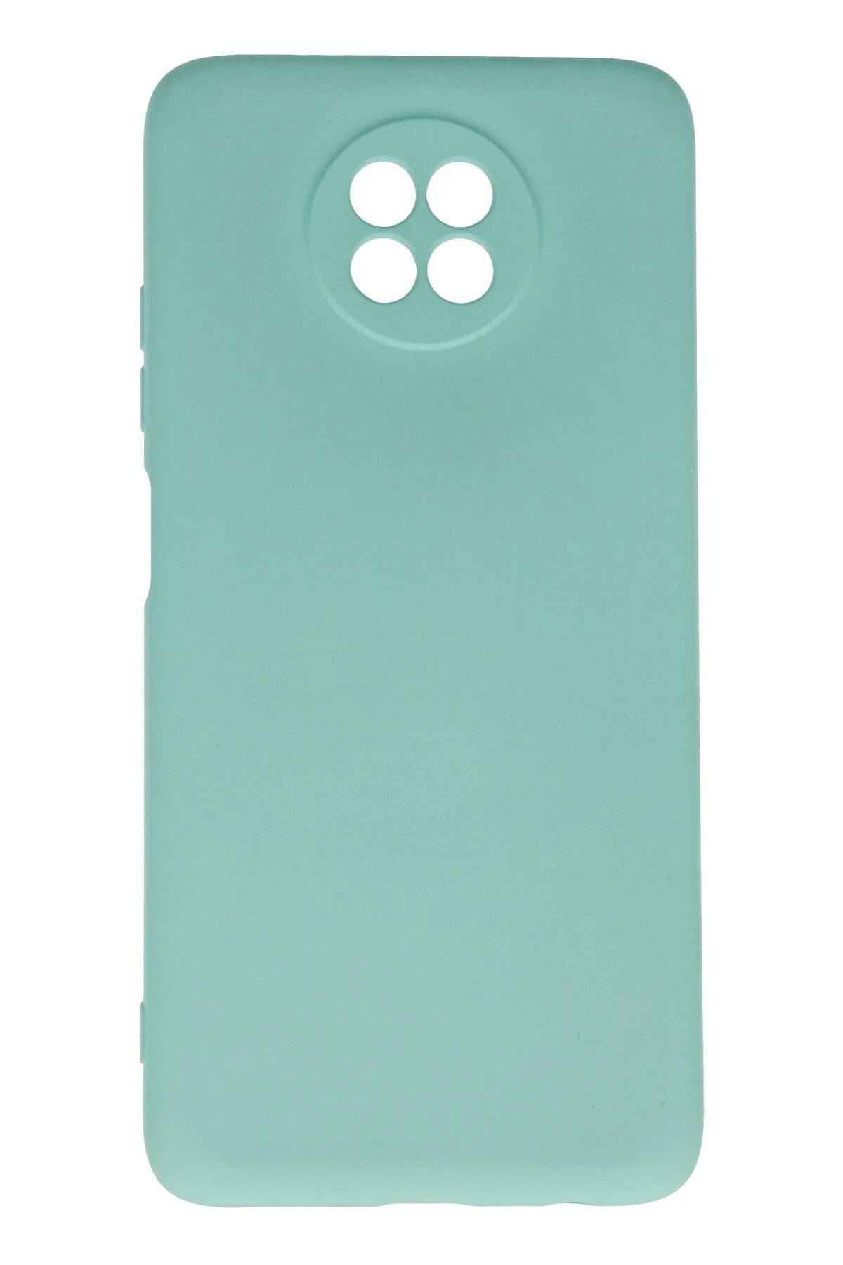 Mey İthalat® Redmi Note 9 5G Kılıf Nano içi Kadife Silikon - Turkuaz