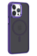 Mey İthalat® iPhone 14 Pro Max Winner Magsafe Kapak - Derin Mor