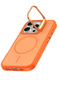 Mey İthalat® iPhone 16 Pro Max Flexa Magsafe Kapak - Turuncu