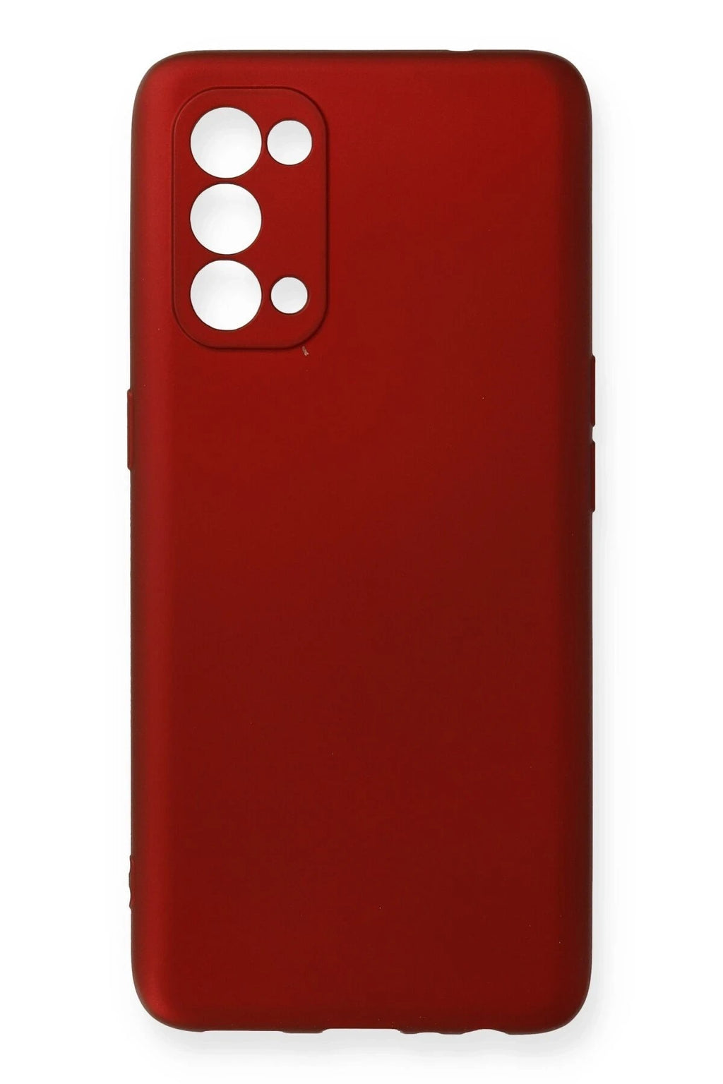 Mey İthalat® Reno 5 Kılıf First Silikon - Bordo