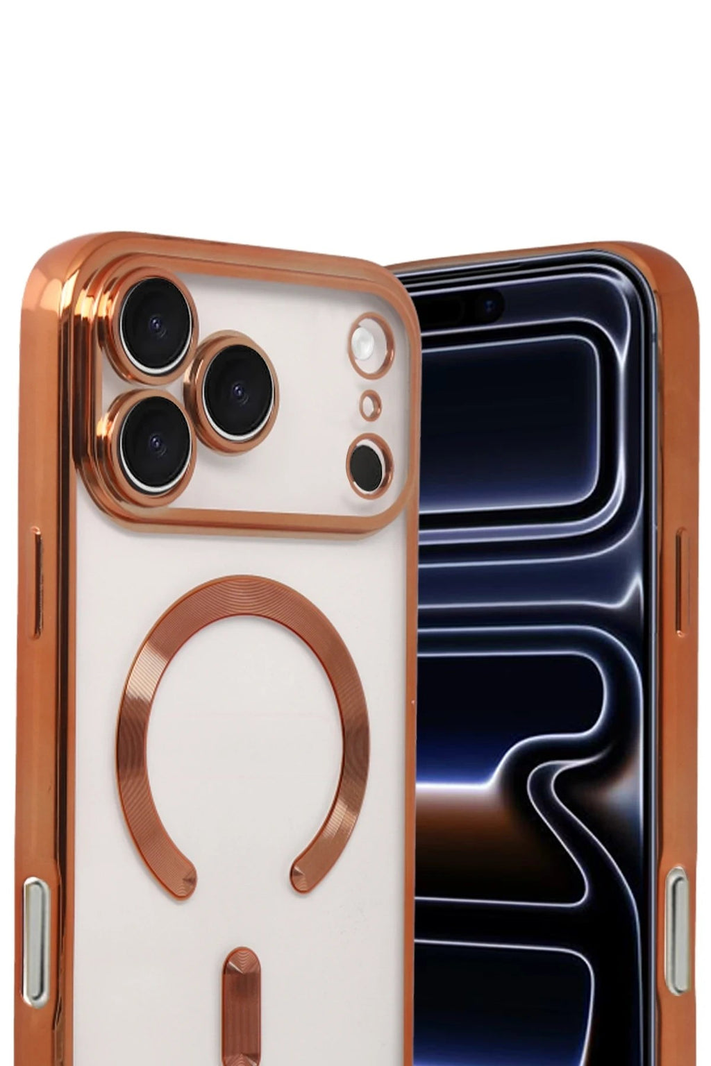 Mey İthalat® iPhone 17 Pro Kross Magneticsafe Kapak - Turuncu