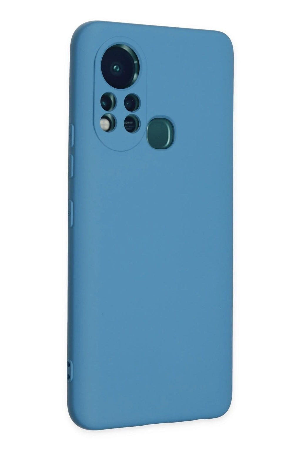 Mey İthalat® İnfinix Hot 11s Kılıf Nano içi Kadife Silikon - Mavi