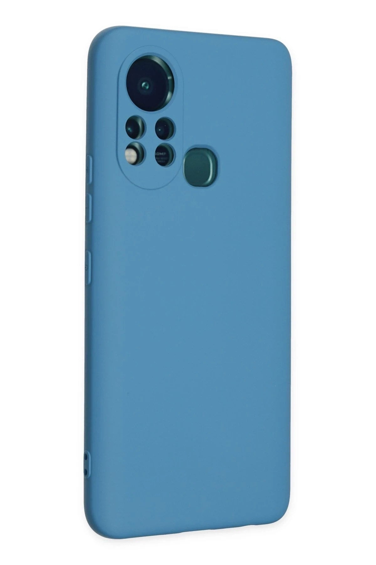 Mey İthalat® İnfinix Hot 11s Kılıf Nano içi Kadife Silikon - Mavi