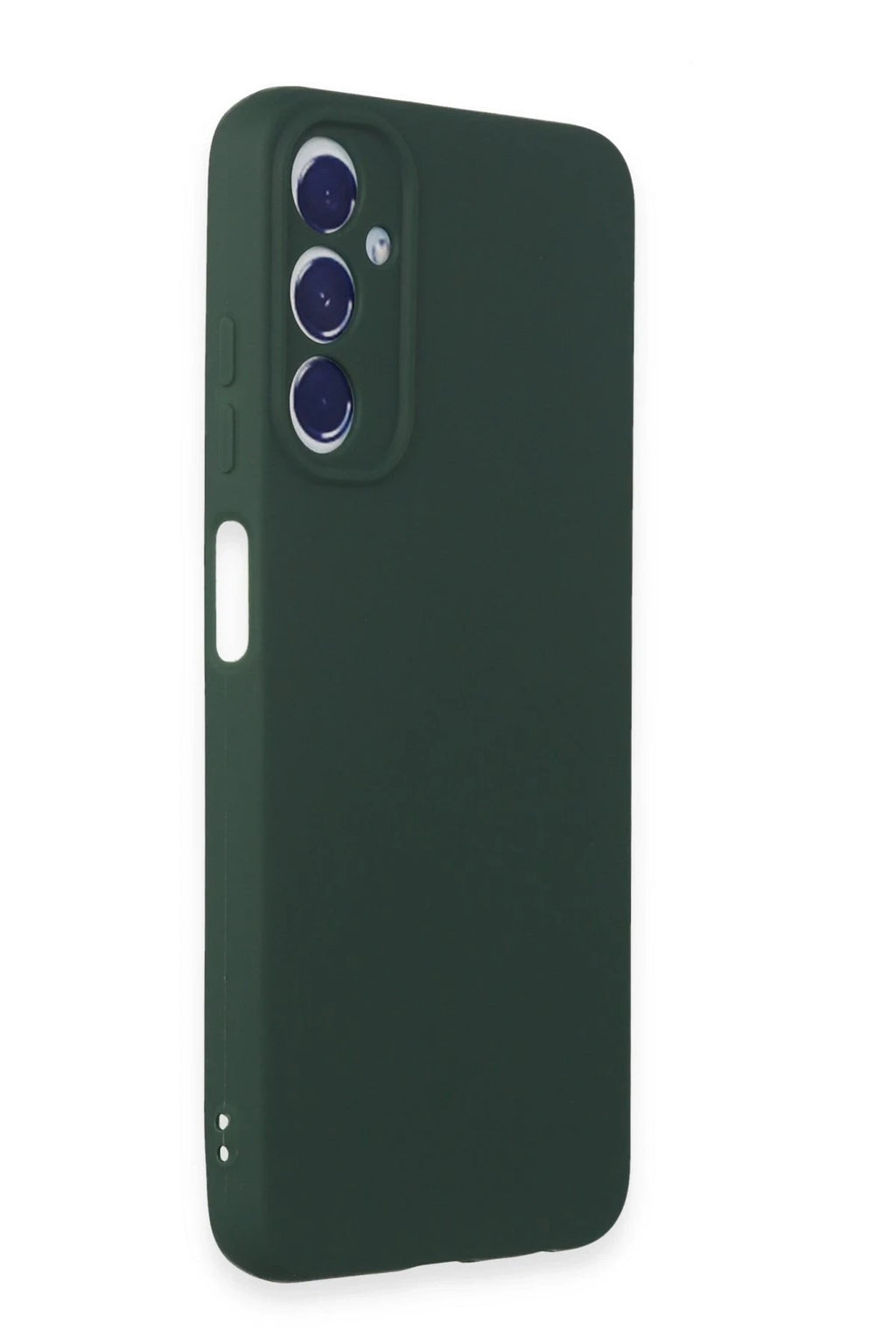 Mey İthalat® Samsung Galaxy A05S Kılıf First Silikon - Koyu Yeşil