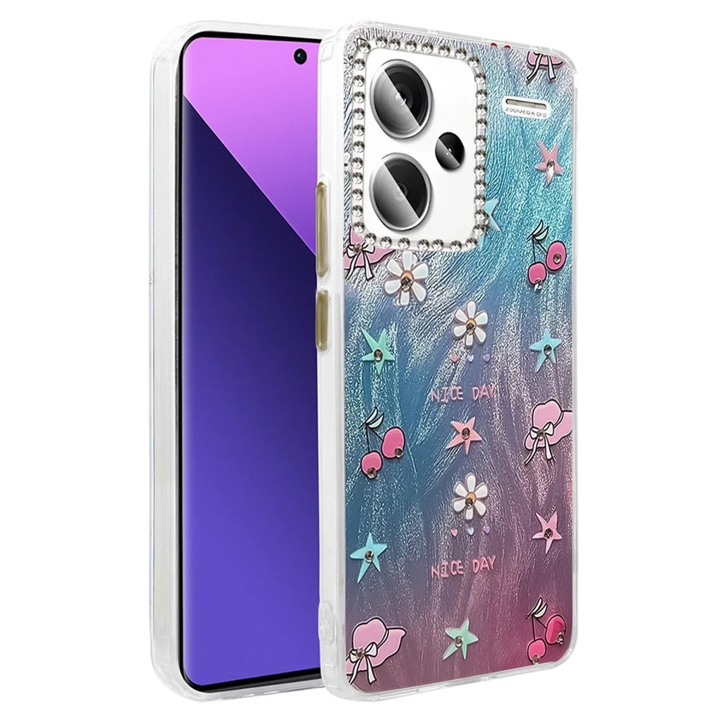 Mey İthalat® Redmi Note 13 Pro Plus Kılıf Blade Aynalı Desenli Kapak - Desen 4