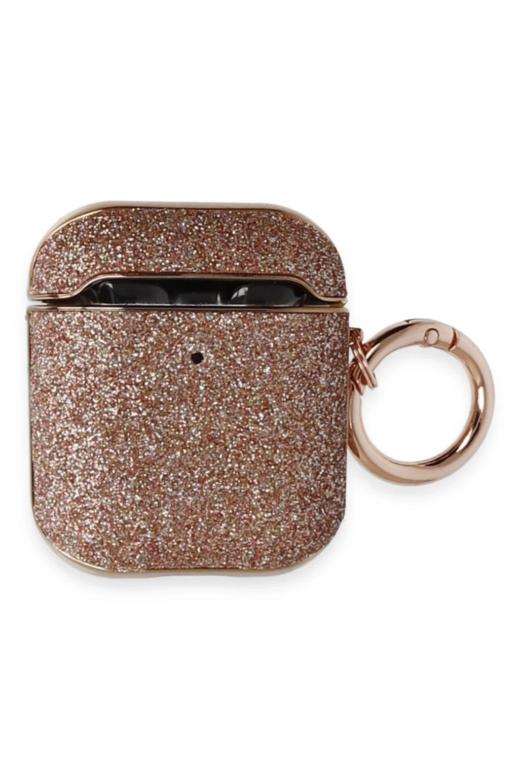 Mey İthalat® Airpods 2 (2.nesil) Spell Simli Kılıf - Rose Gold