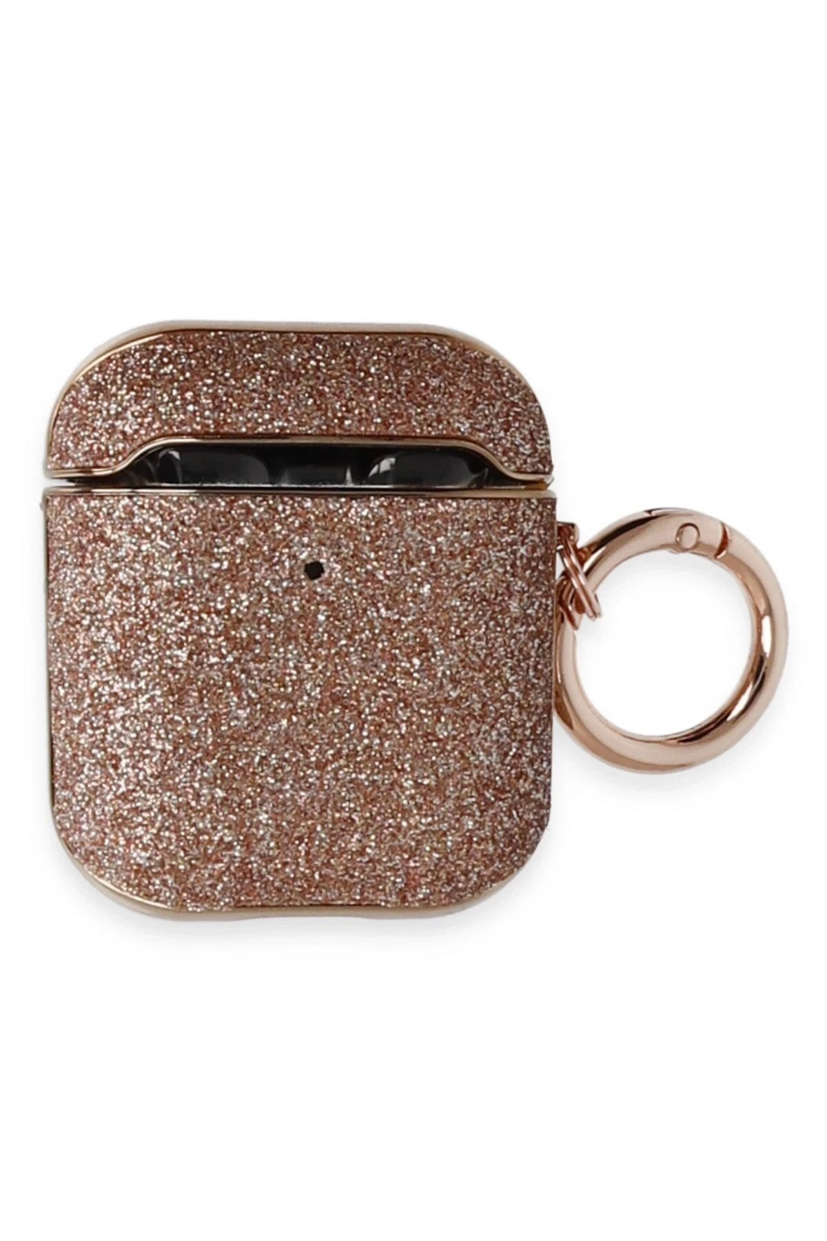 Mey İthalat® Airpods 2 (2.nesil) Spell Simli Kılıf - Rose Gold