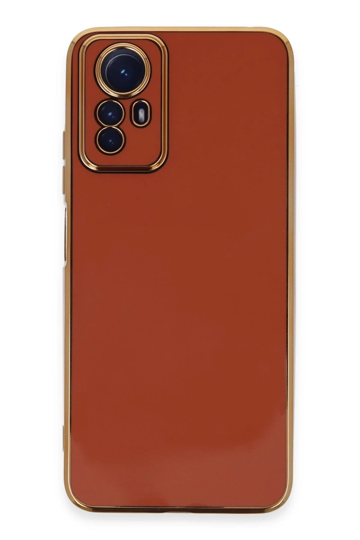 Mey İthalat® Redmi Note 12S Kılıf Volet Silikon - Kırmızı
