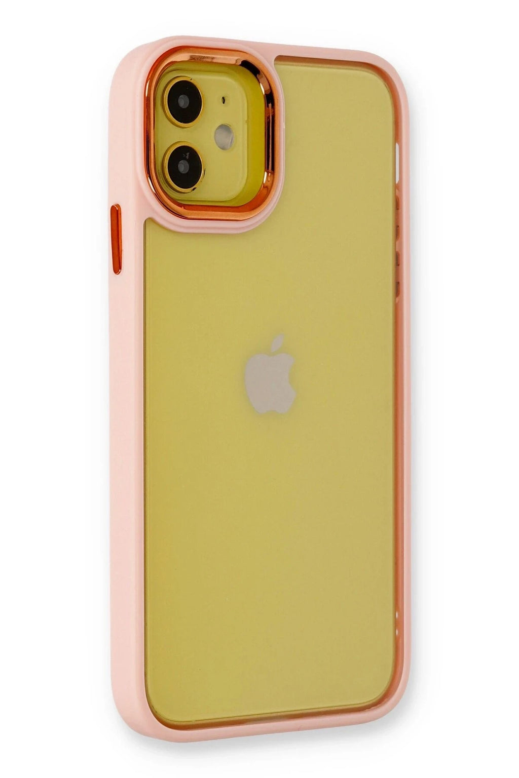 Mey İthalat® iPhone 12 Kılıf Dora Kapak - Pudra