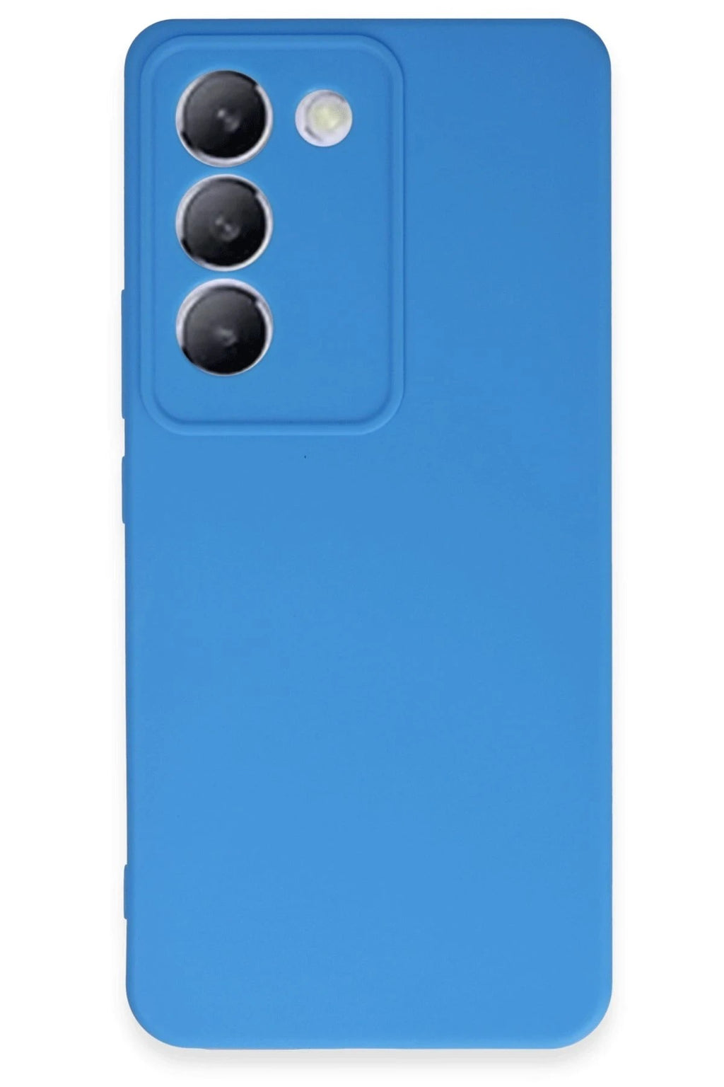 Mey İthalat® Vivo V30 Lite 4G Kılıf First Silikon - Mavi