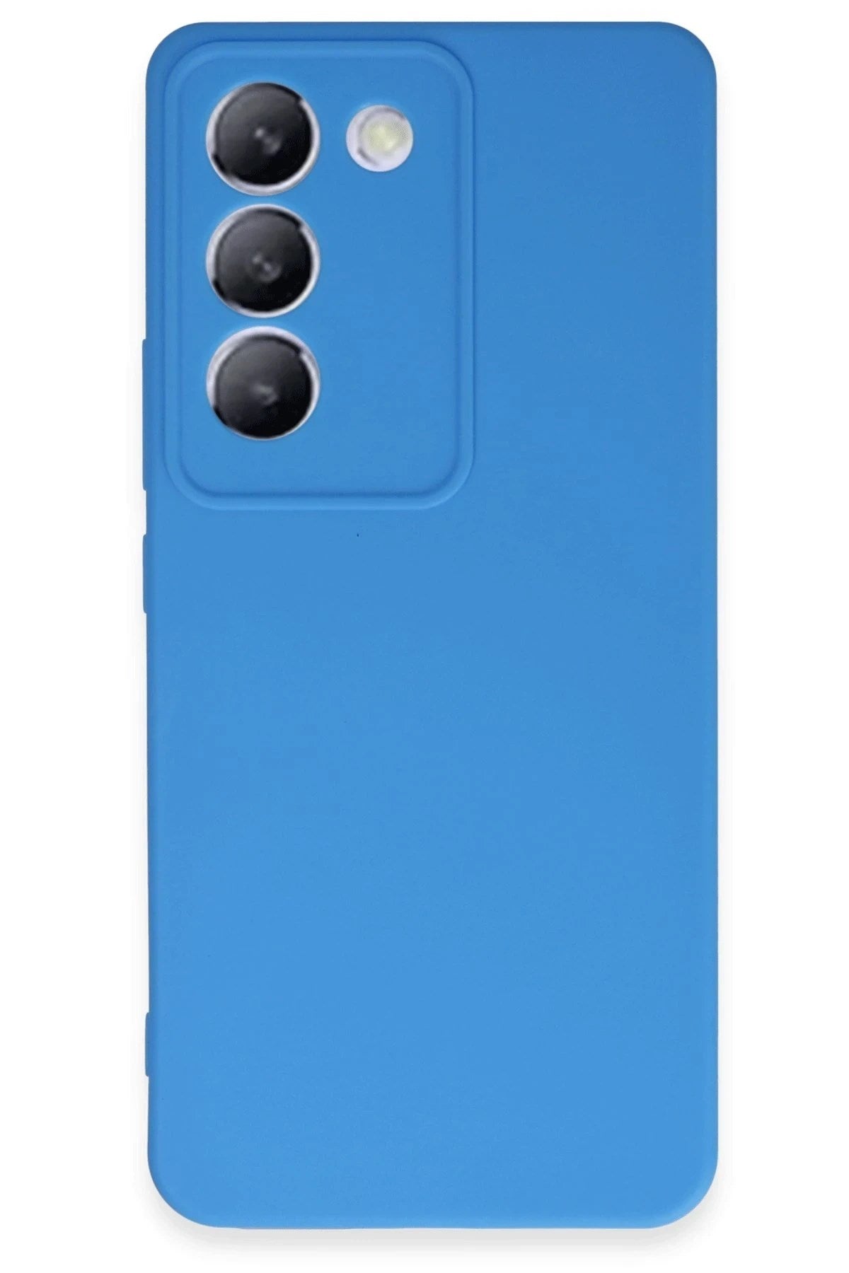 Mey İthalat® Vivo V30 Lite 4G Kılıf First Silikon - Mavi