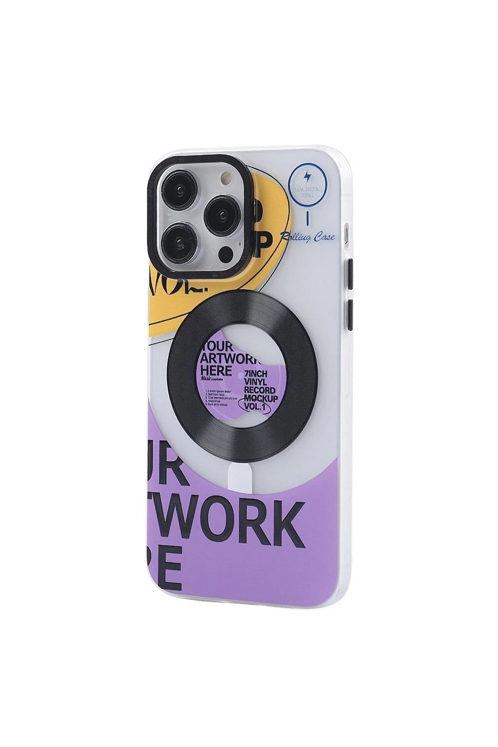 Mey İthalat® iPhone 13 Pro Max Kılıf Apollo Magneticsafe Desenli Kapak - Apollo Şeffaf - 6