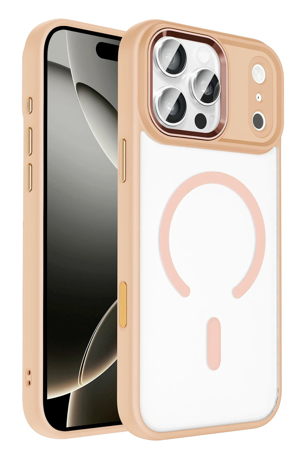 Mey İthalat® iPhone 17 Pro Max Terea Magsafe Kapak - Pembe