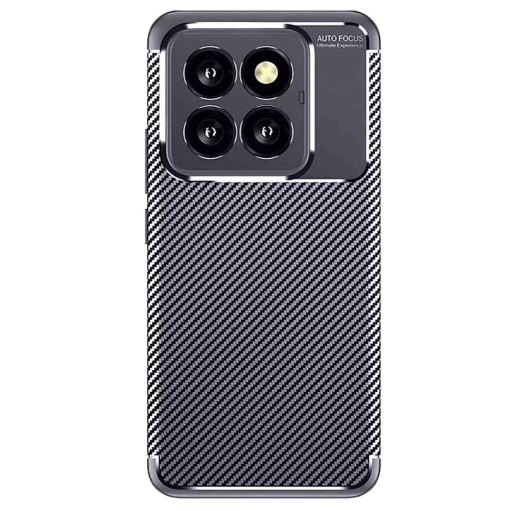 Mey İthalat® Mi 14T Pro Kılıf Auto Focus Karbon Kapak - Lacivert