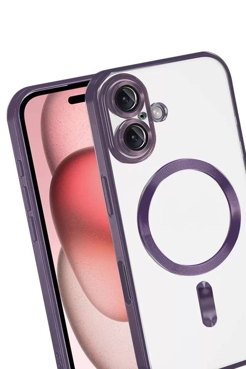 Mey İthalat® iPhone 17 Kross Magneticsafe Kapak - Mor