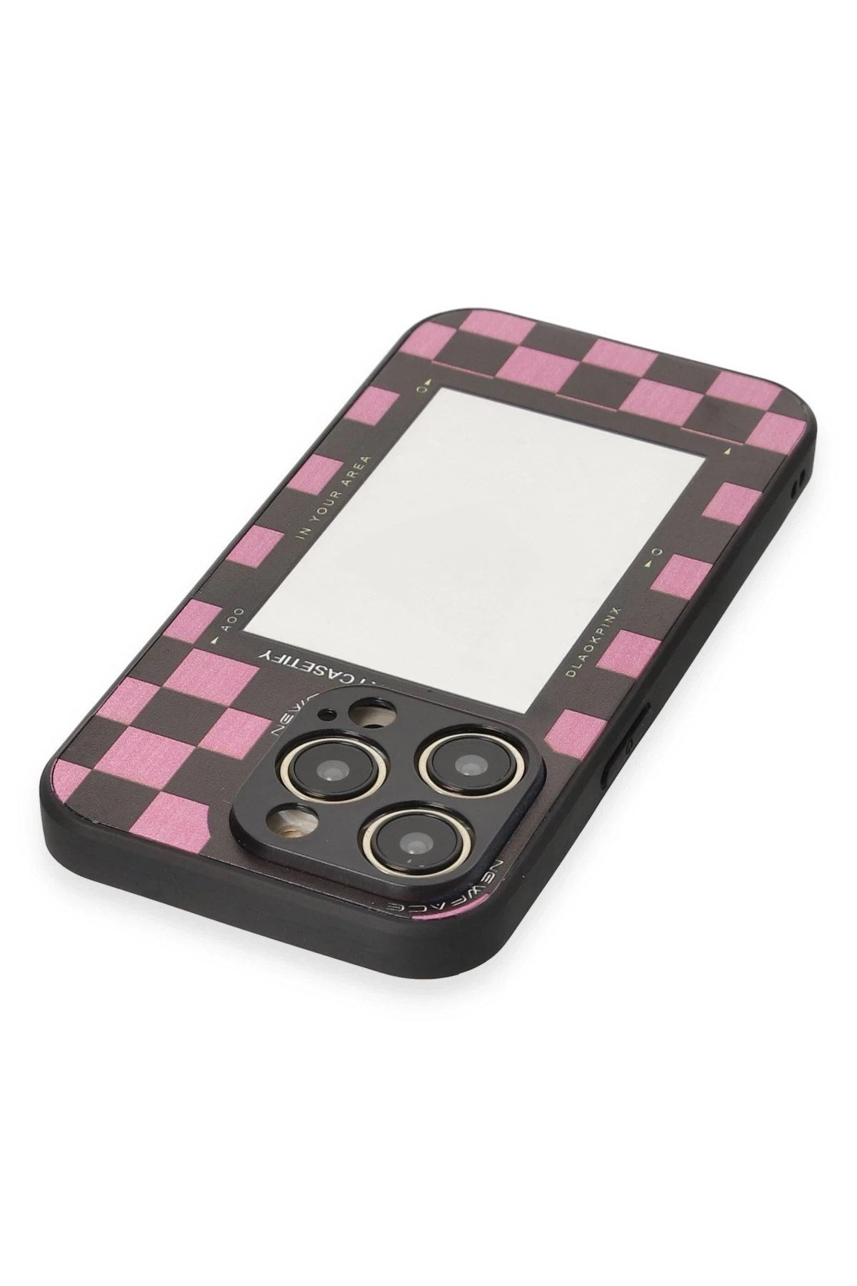 Mey İthalat® iPhone 12 Pro Max Kılıf Mirror Desenli Kapak - Mirror - 8