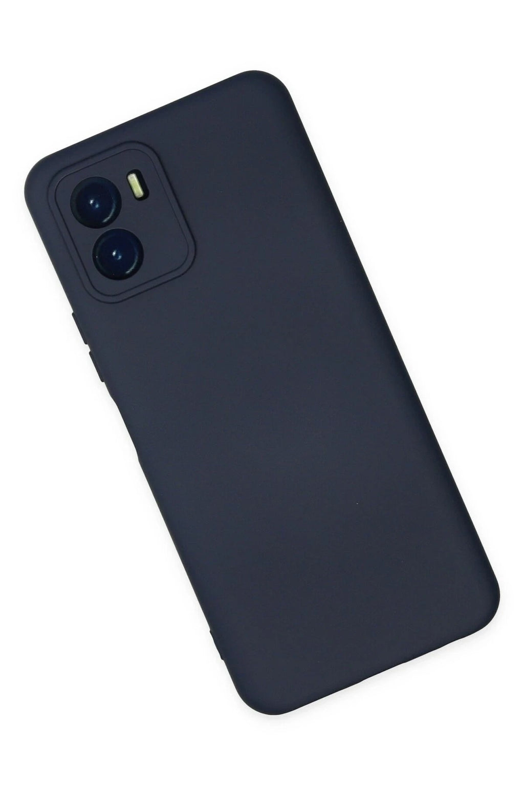 Mey İthalat® Vivo Y15S Kılıf Nano içi Kadife Silikon - Lacivert