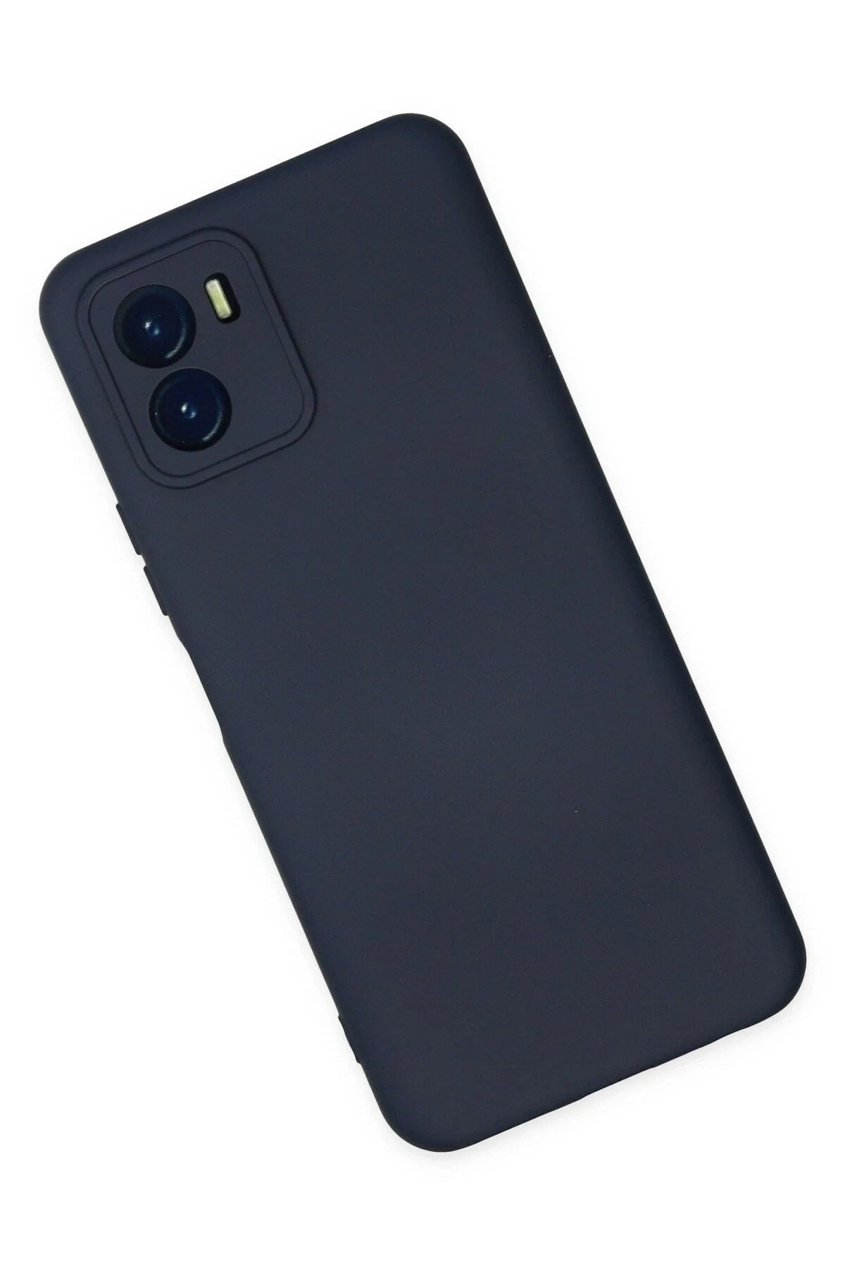 Mey İthalat® Vivo Y15S Kılıf Nano içi Kadife Silikon - Lacivert