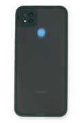 Mey İthalat® Redmi 9C Kılıf Montreal Silikon Kapak - Yeşil