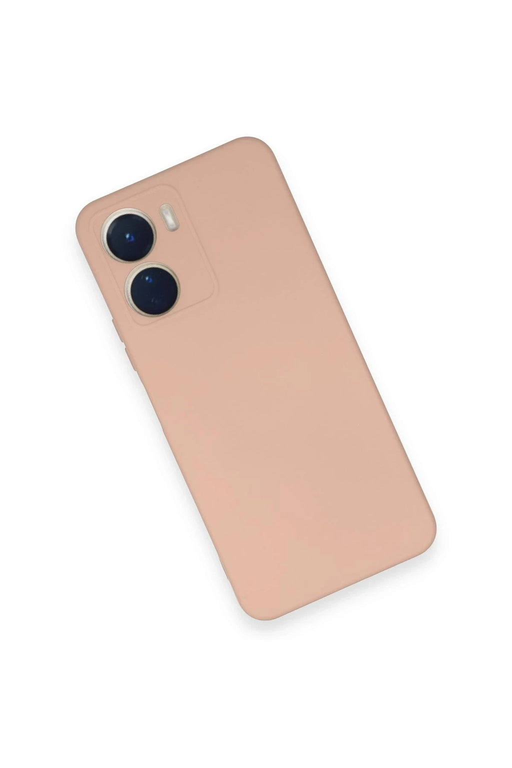 Mey İthalat® Vivo Y16 Kılıf Nano içi Kadife Silikon - Pudra