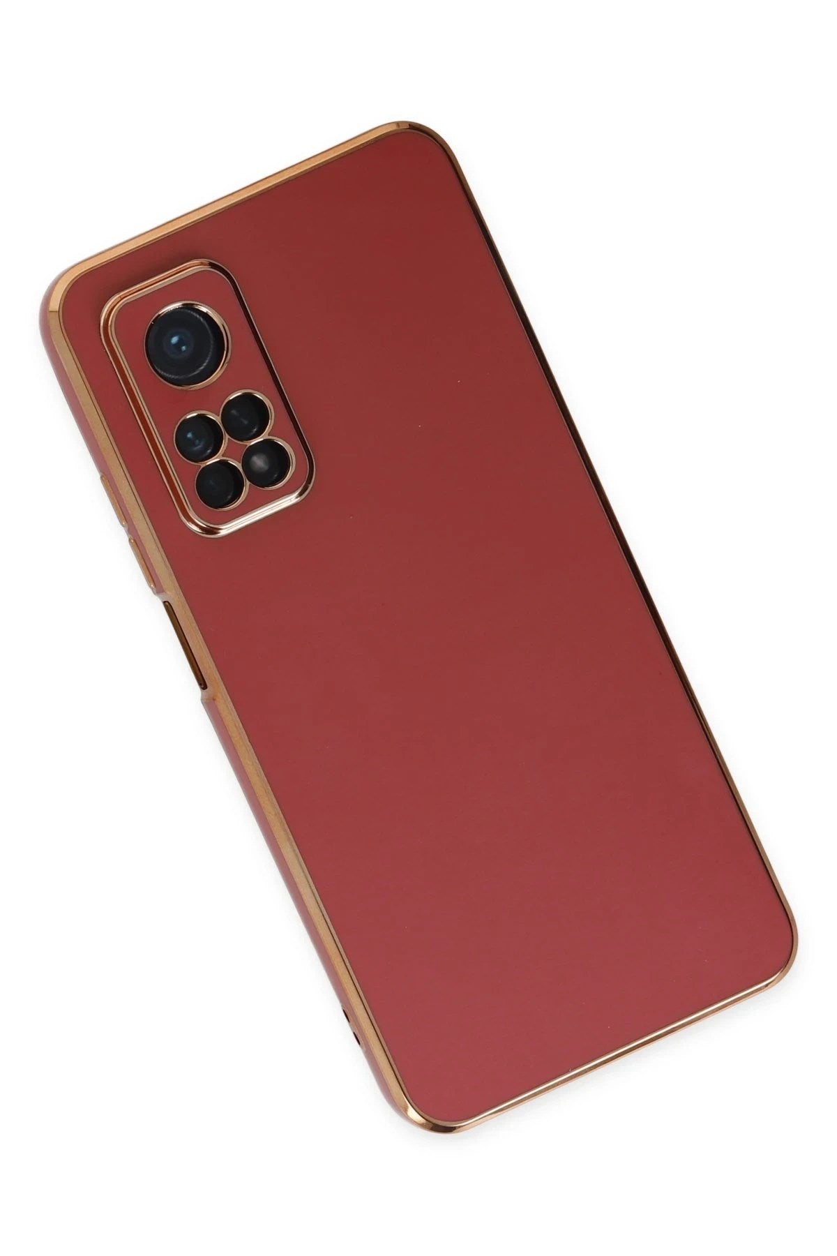 Mey İthalat® Mi 10T Kılıf Volet Silikon - Kırmızı