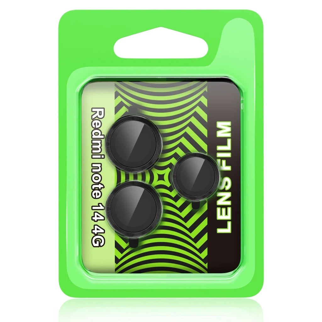 Mey İthalat® Redmi Note 14 4G Raze Metal Kamera Lens - Siyah