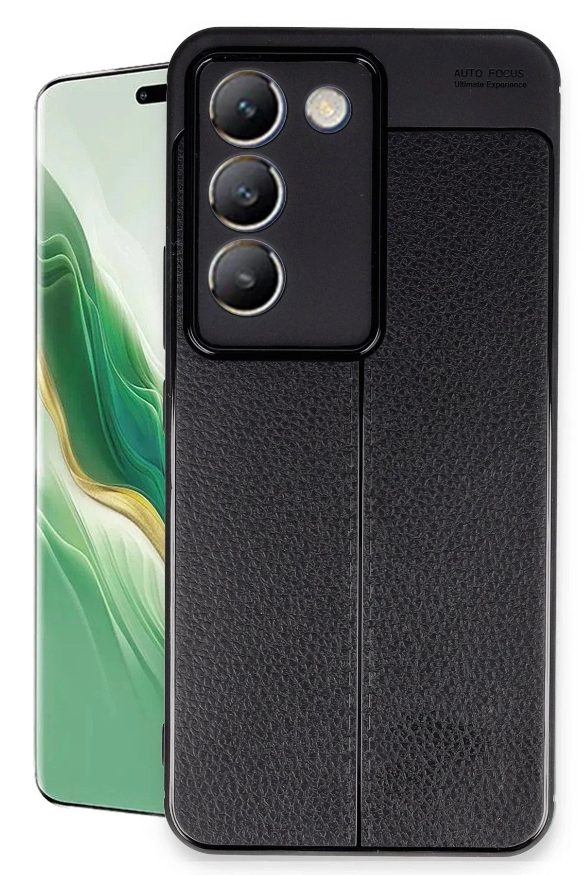 Mey İthalat® Vivo V30 Lite 4G Kılıf Auto Focus Kapak - Siyah