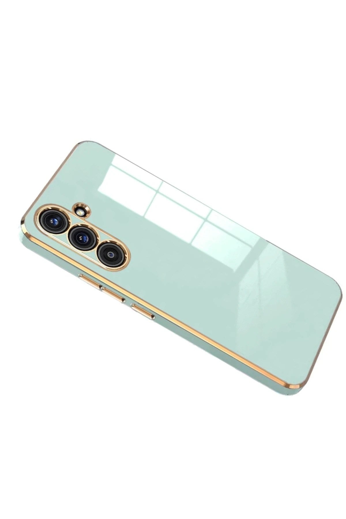 Mey İthalat® Samsung Galaxy S25 FE Volet Silikon - Açık Yeşil