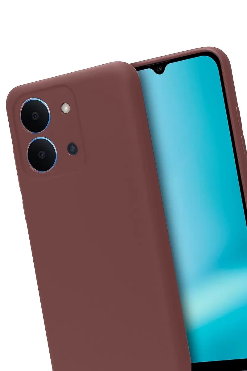 Mey İthalat® Redmi 15C 4G First Silikon - Bordo