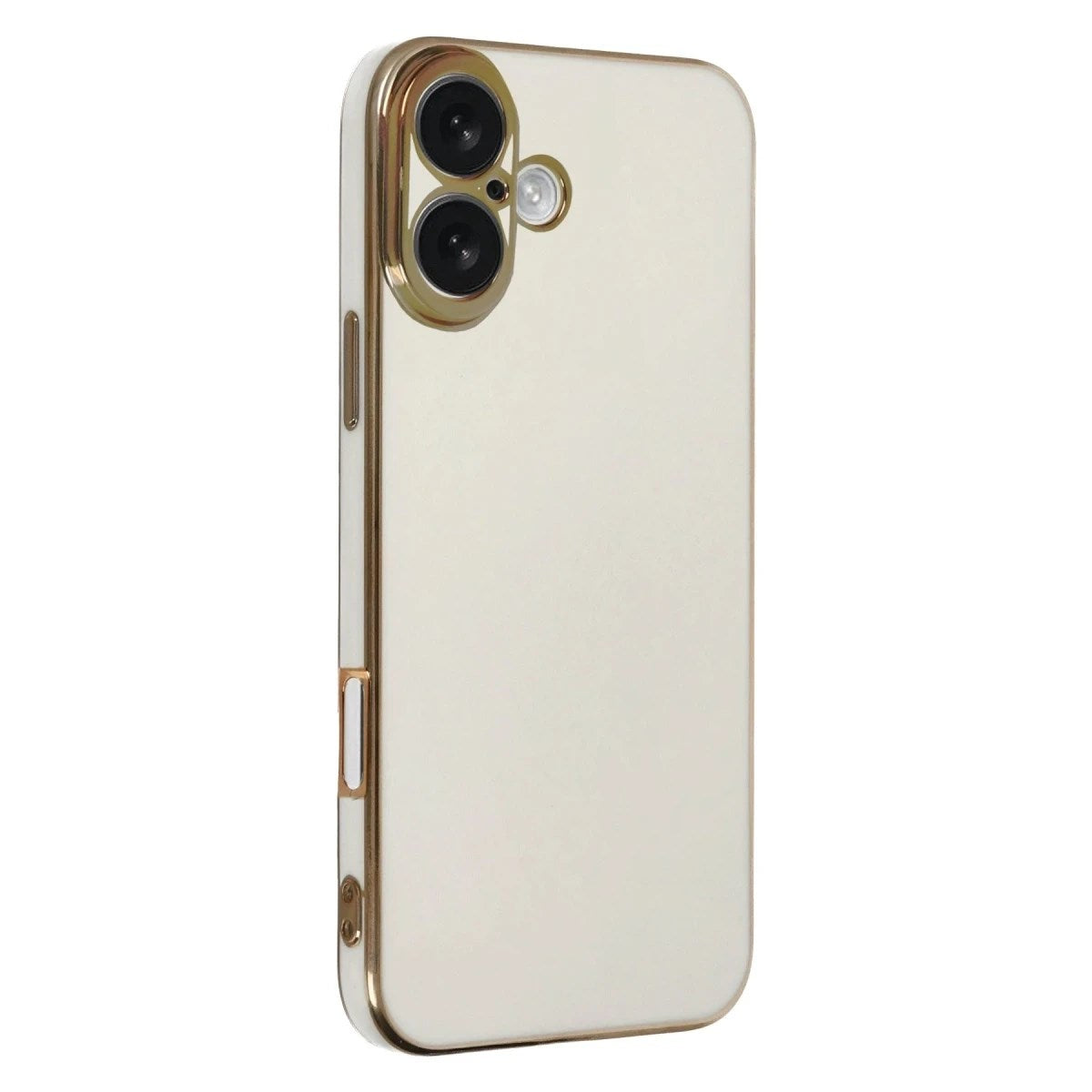 Mey İthalat® iPhone 16 Kılıf Volet Silikon - Beyaz