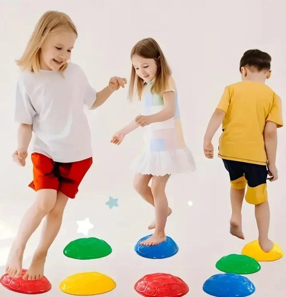 Çocuk Denge ve Koordinasyon Adası 6'lı Set - Fiziksel Gelişim Destekleyici Oyun