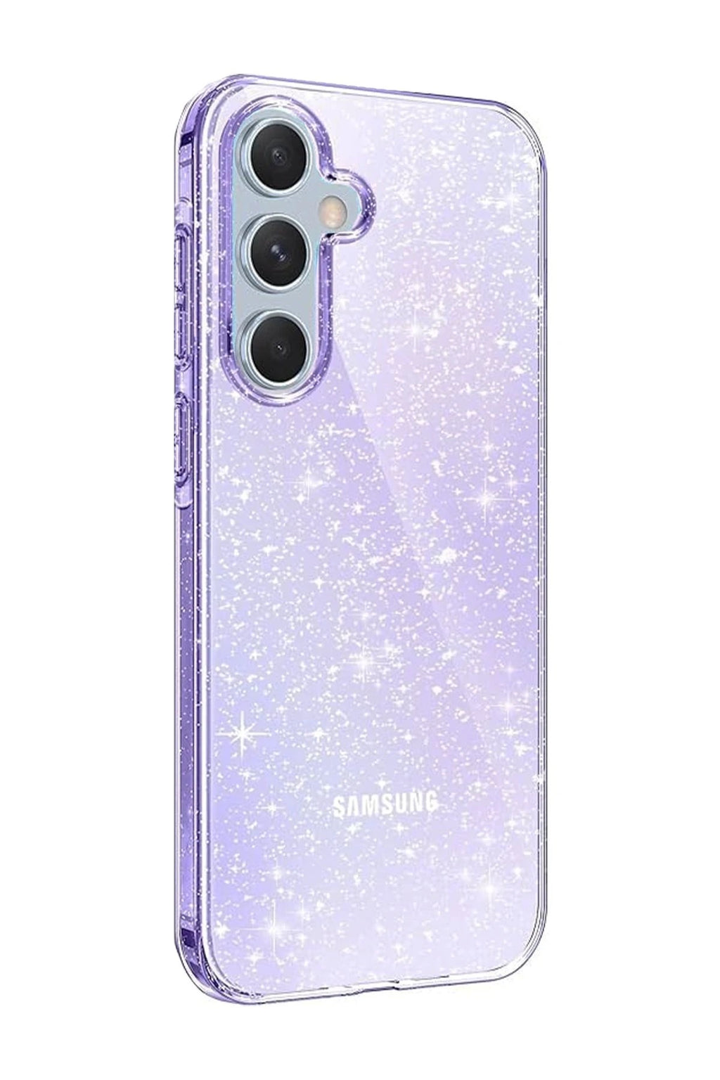 Mey İthalat® Samsung Galaxy A15 4G Kılıf Glow Kapak - Mor