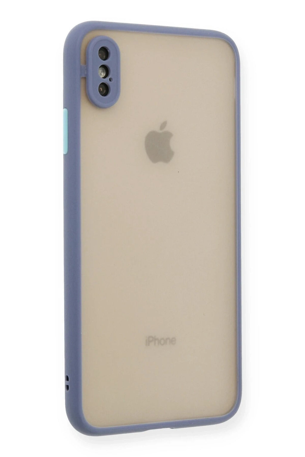 Mey İthalat® iPhone XS Max Kılıf Montreal Silikon Kapak - Gri