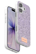 Mey İthalat® iPhone 17 Bright Simli Kapak - Lila