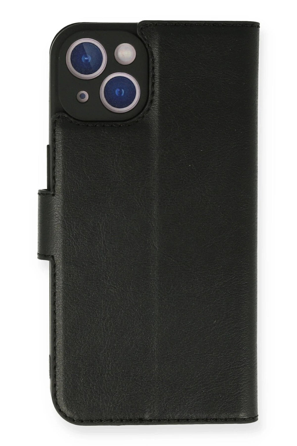 Mey İthalat® iPhone 14 Kılıf Trend S Plus Kapaklı Kılıf - Siyah
