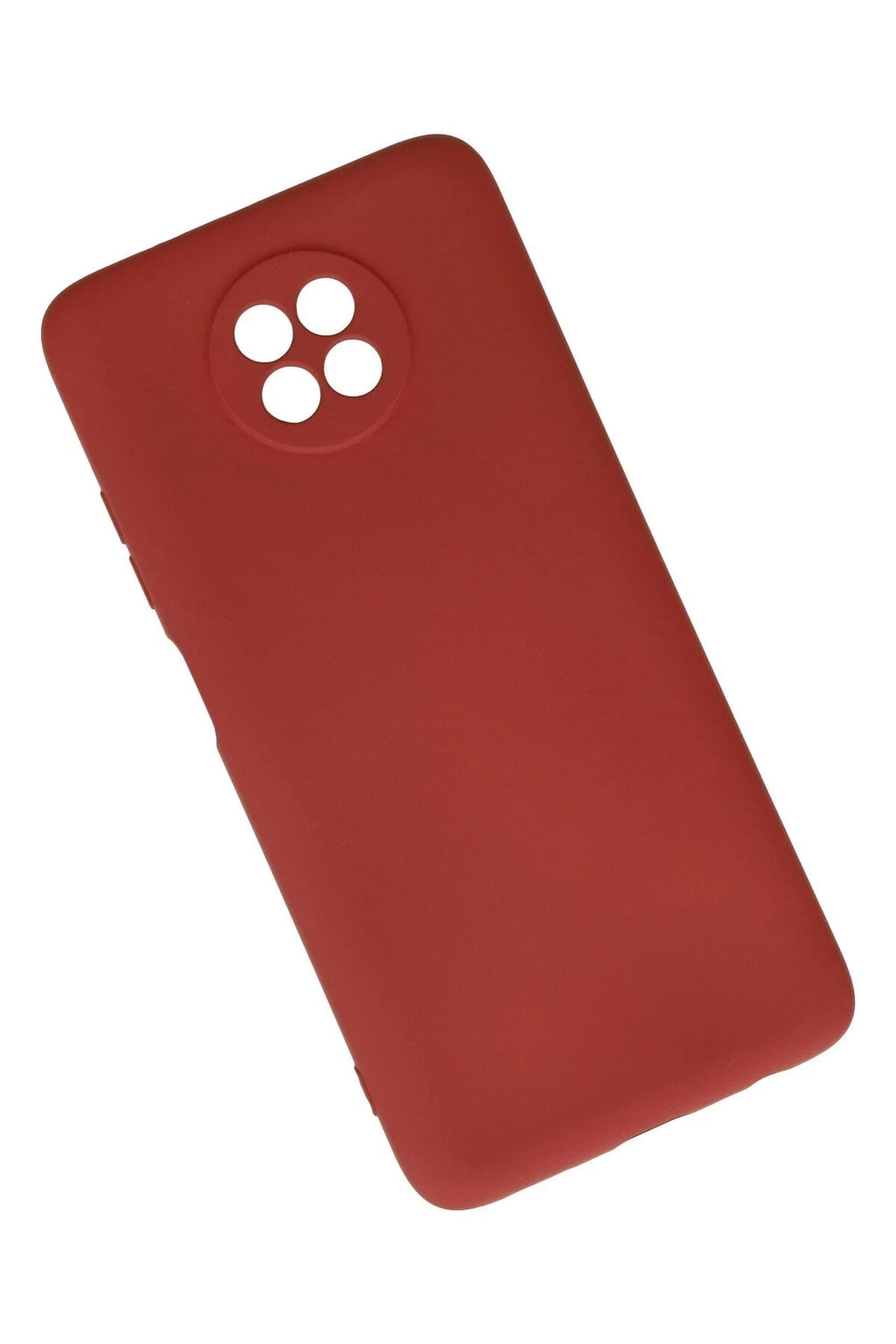 Mey İthalat® Redmi Note 9 5G Kılıf Nano içi Kadife Silikon - Kiremit