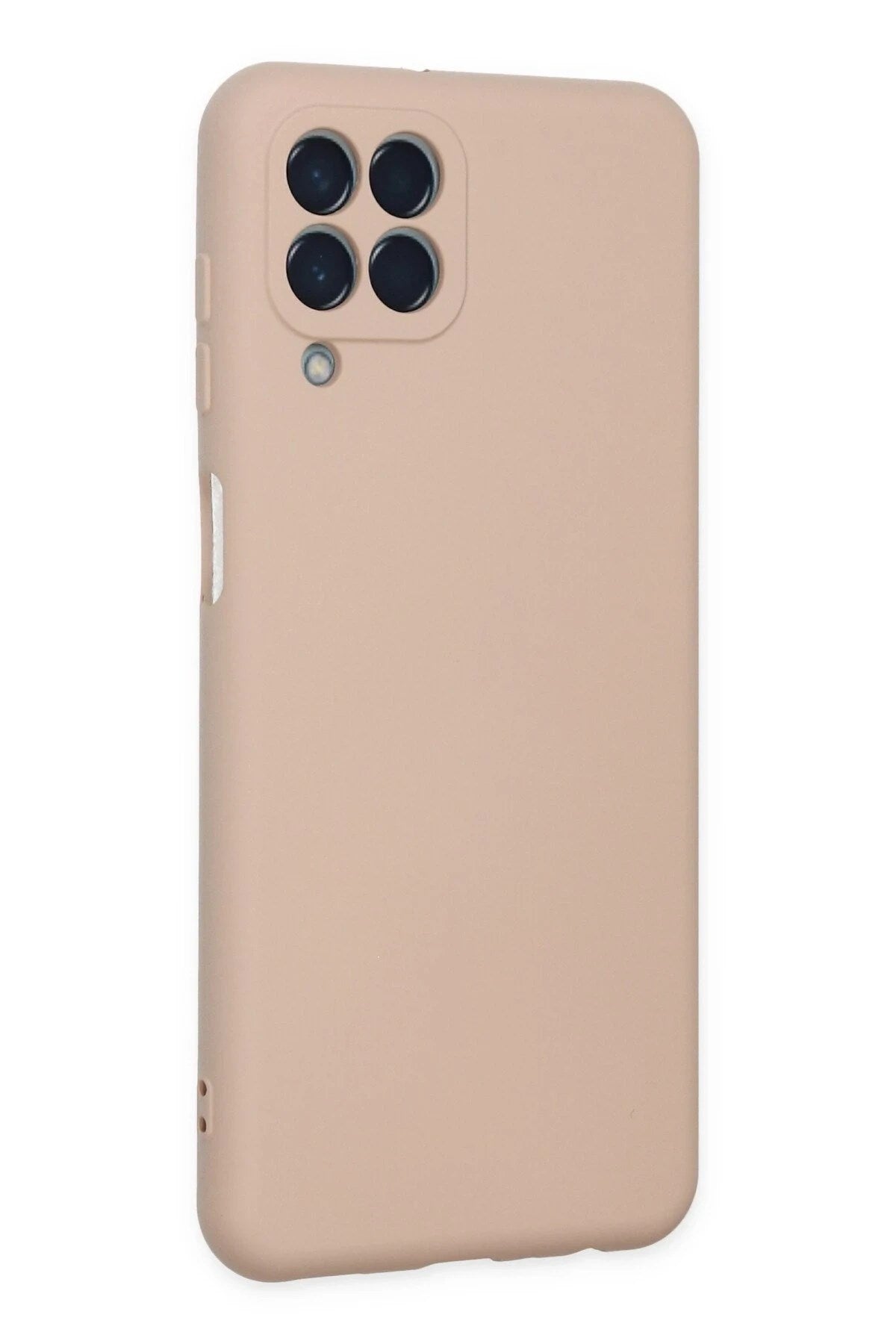Mey İthalat® Samsung Galaxy M33 Kılıf Nano içi Kadife Silikon - Pudra