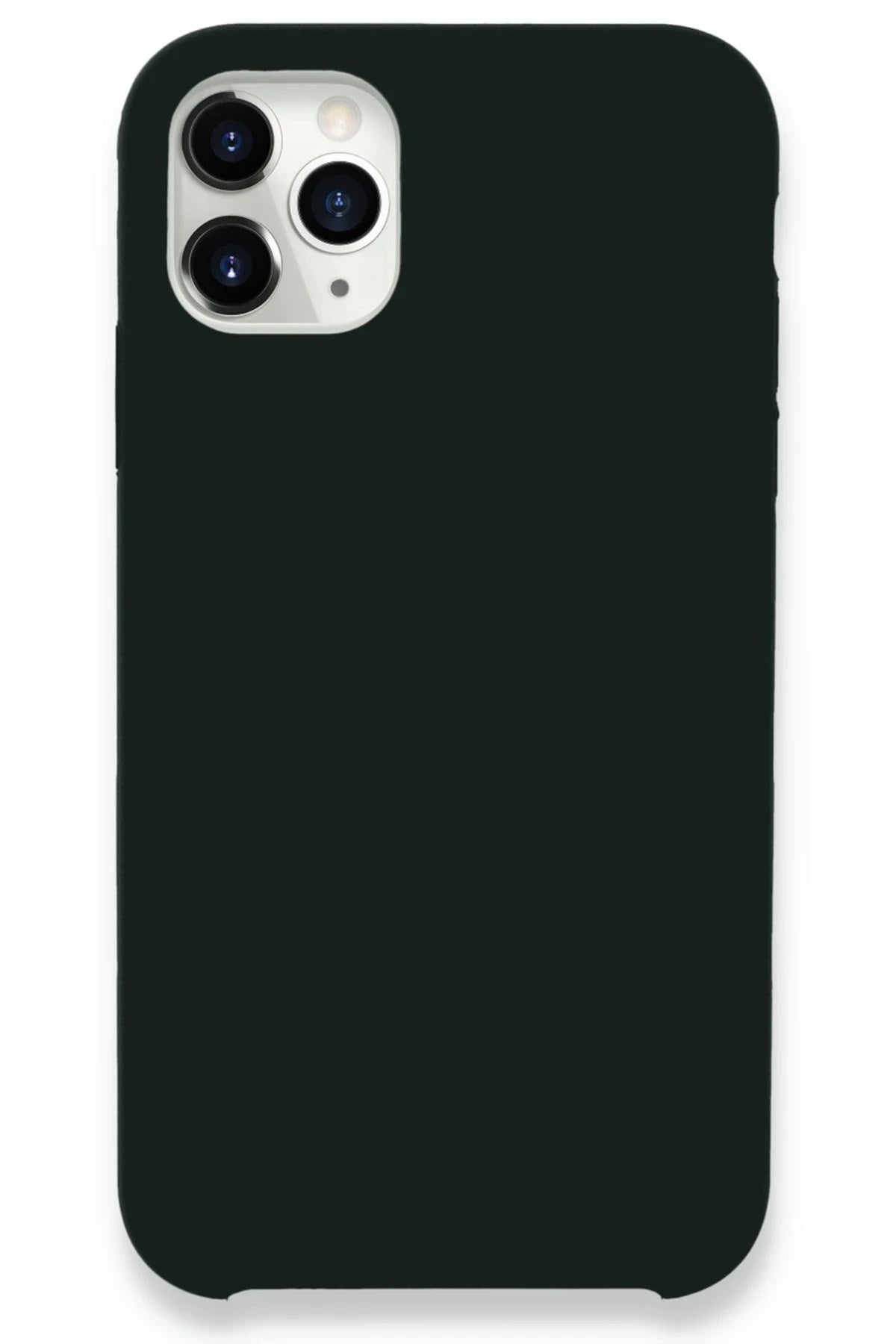 Mey İthalat® iPhone 11 Pro Kılıf Lansman Legant Silikon - Koyu Yeşil