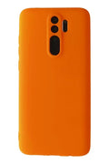 Mey İthalat® Redmi Note 8 Pro Kılıf First Silikon - Turuncu