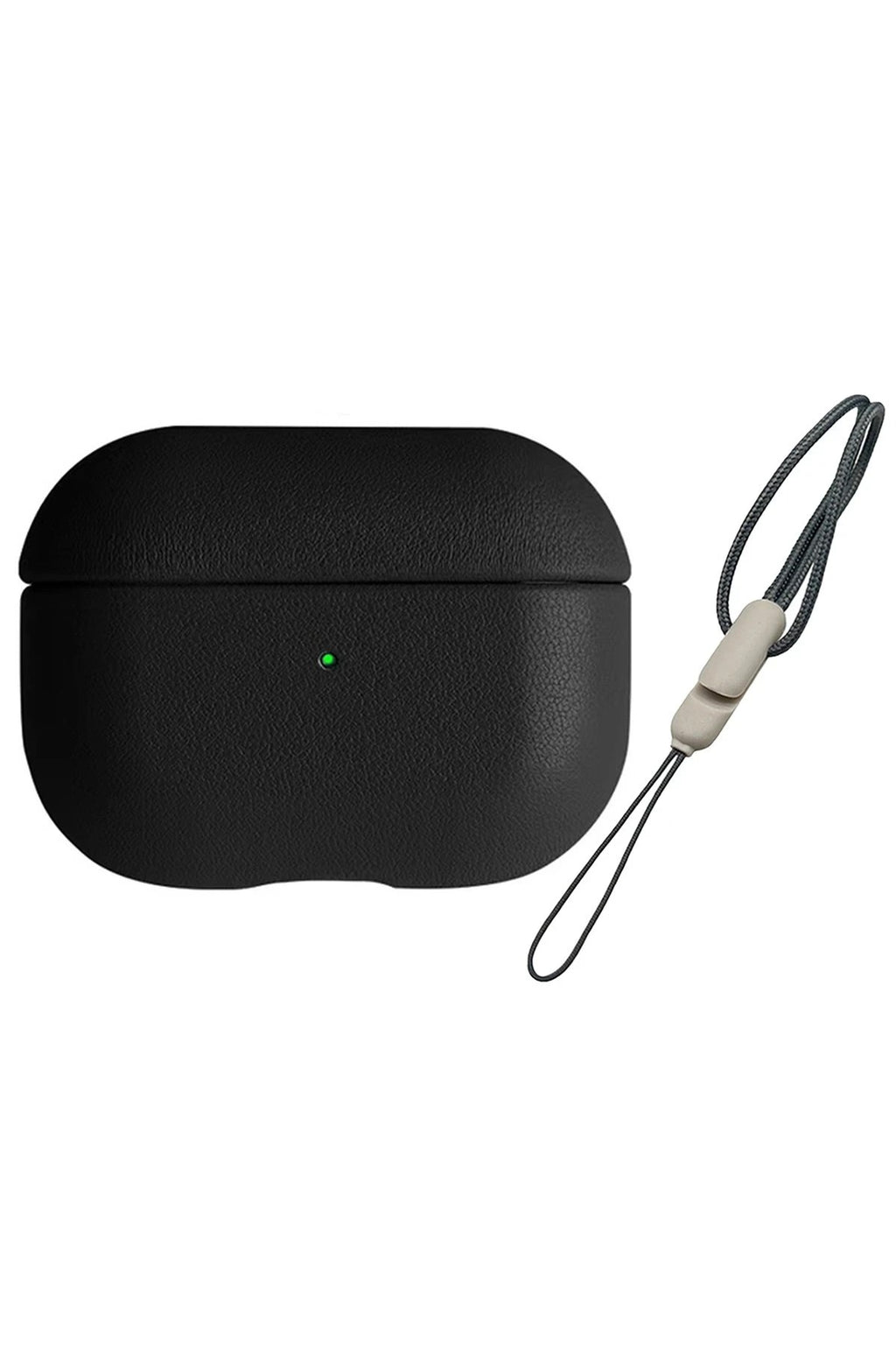 Mey İthalat® Airpods 3 (3.nesil) 405 Deri Kılıf - Siyah