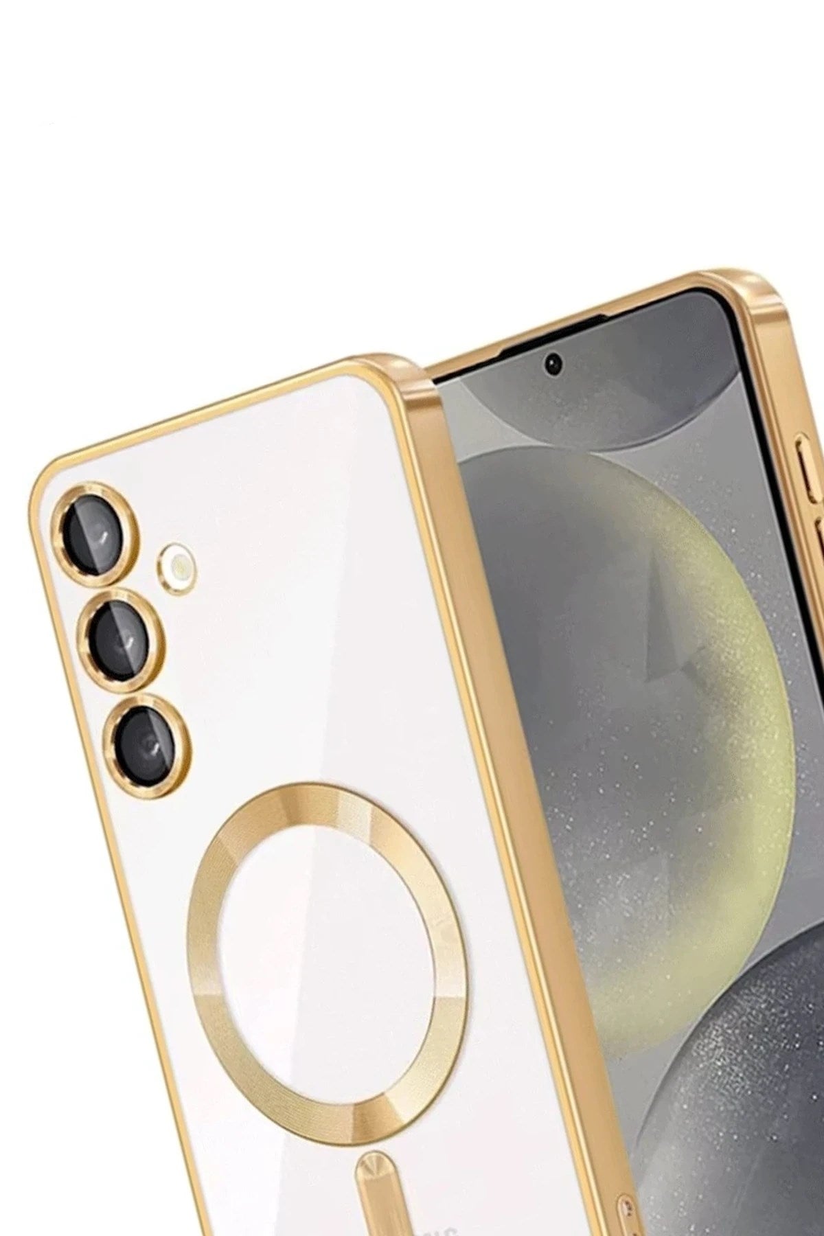 Mey İthalat® Samsung Galaxy A56 Kross Magneticsafe Kapak - Gold