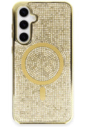 Mey İthalat® Samsung Galaxy S23 Kılıf Helen Magsafe Kapak - Gold