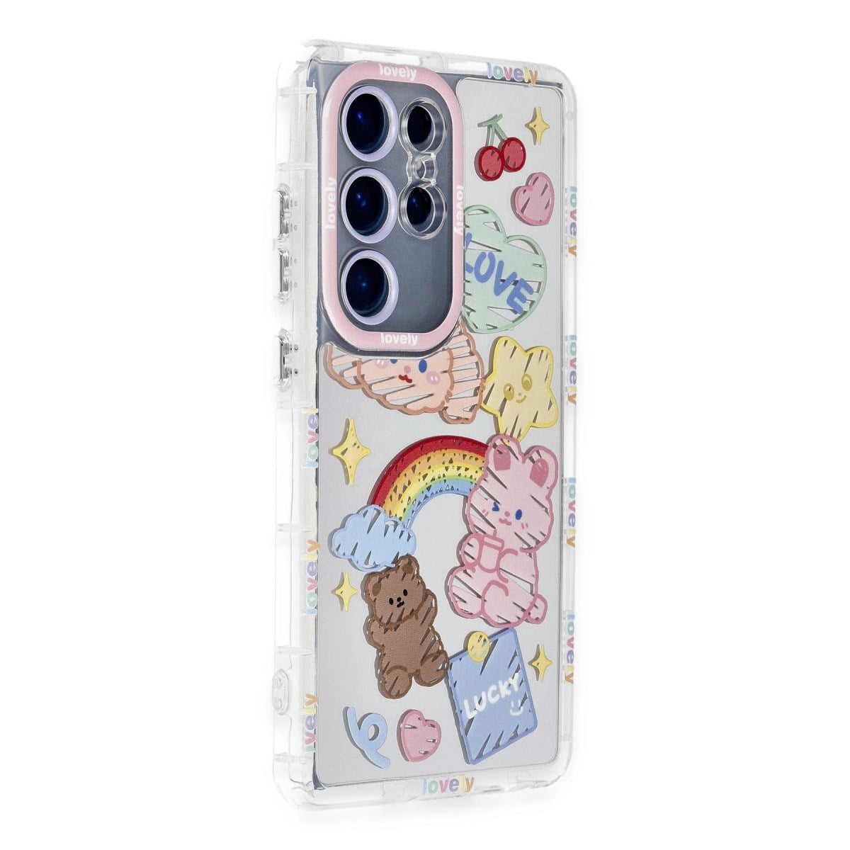 Mey İthalat® Samsung Galaxy S24 Ultra Kılıf Reflexion Desenli Kapak - Desen 4